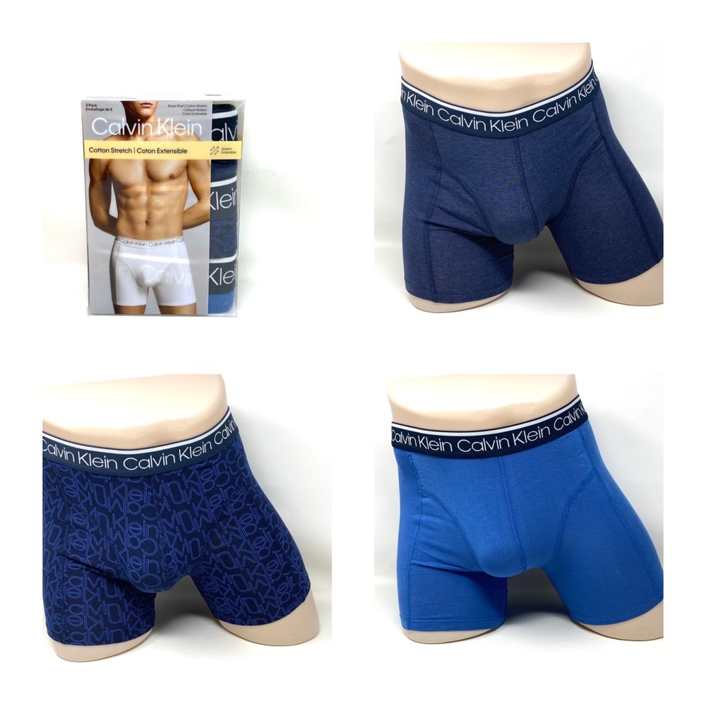 💖MEGA SALE💖Calvin Klein Men’s Underwear NP24220431  3-pack Cotton boxer Brief